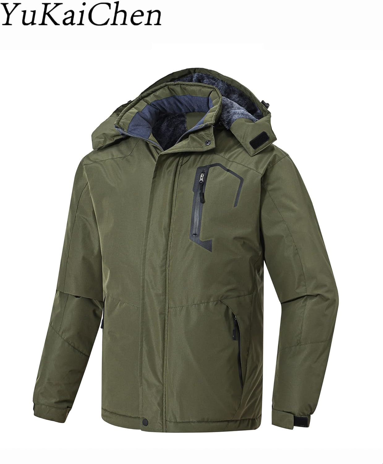 Yukaichen Men's Winter Windproof Ski and Snowboard Jacket