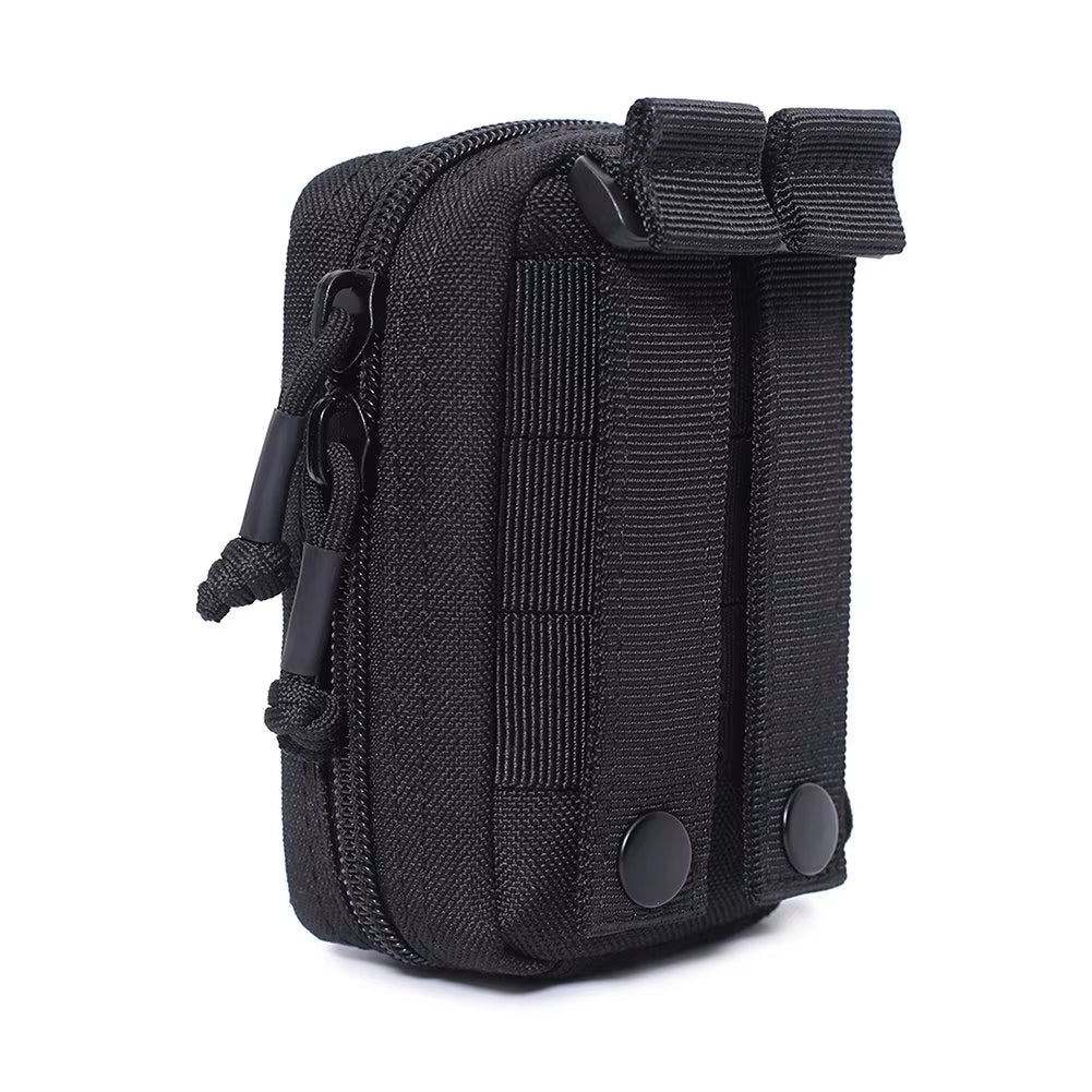 600D Tactical Molle Pouch - Outdoor Hunting, Hiking, and First Aid Waist Bag for Men - Ideal for Camping, Traveling, and Carrying Flashlights