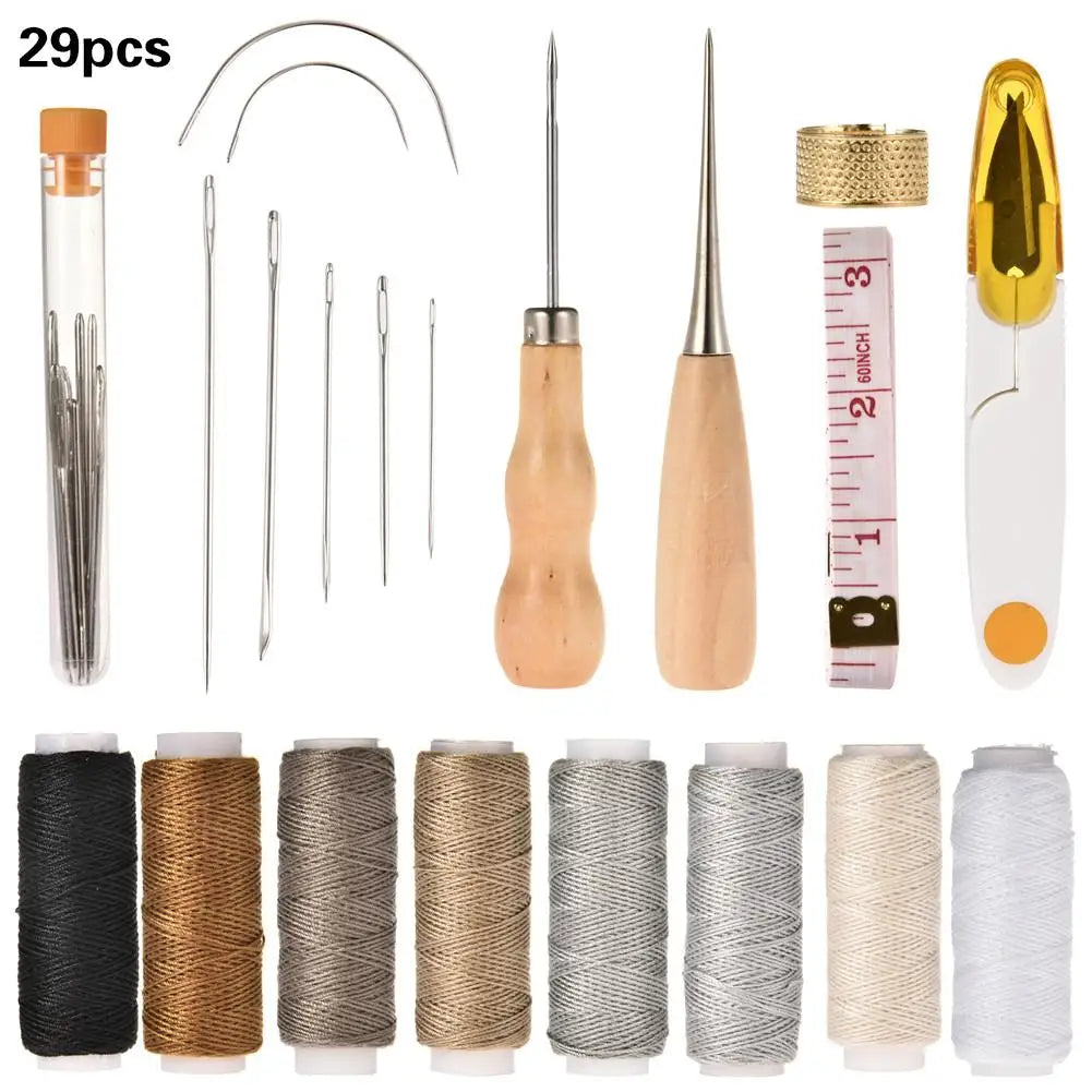 Hand Sewing Leather Craft Tool Kit (29pcs)
