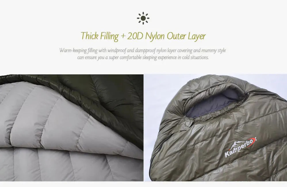 Kamperbox Cold Temperature Winter Sleeping Double Bag