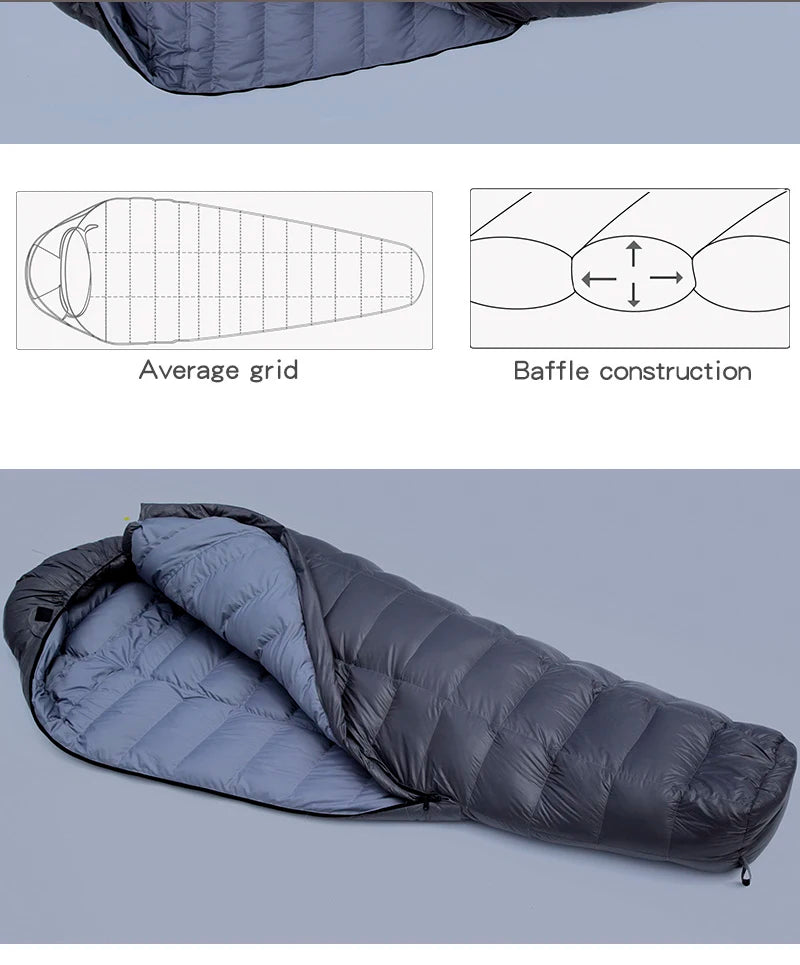 Kamperbox Goose Down Sleeping Bag Winter Sleeping Bag Down Winter Winter Sleeping Bag Goose