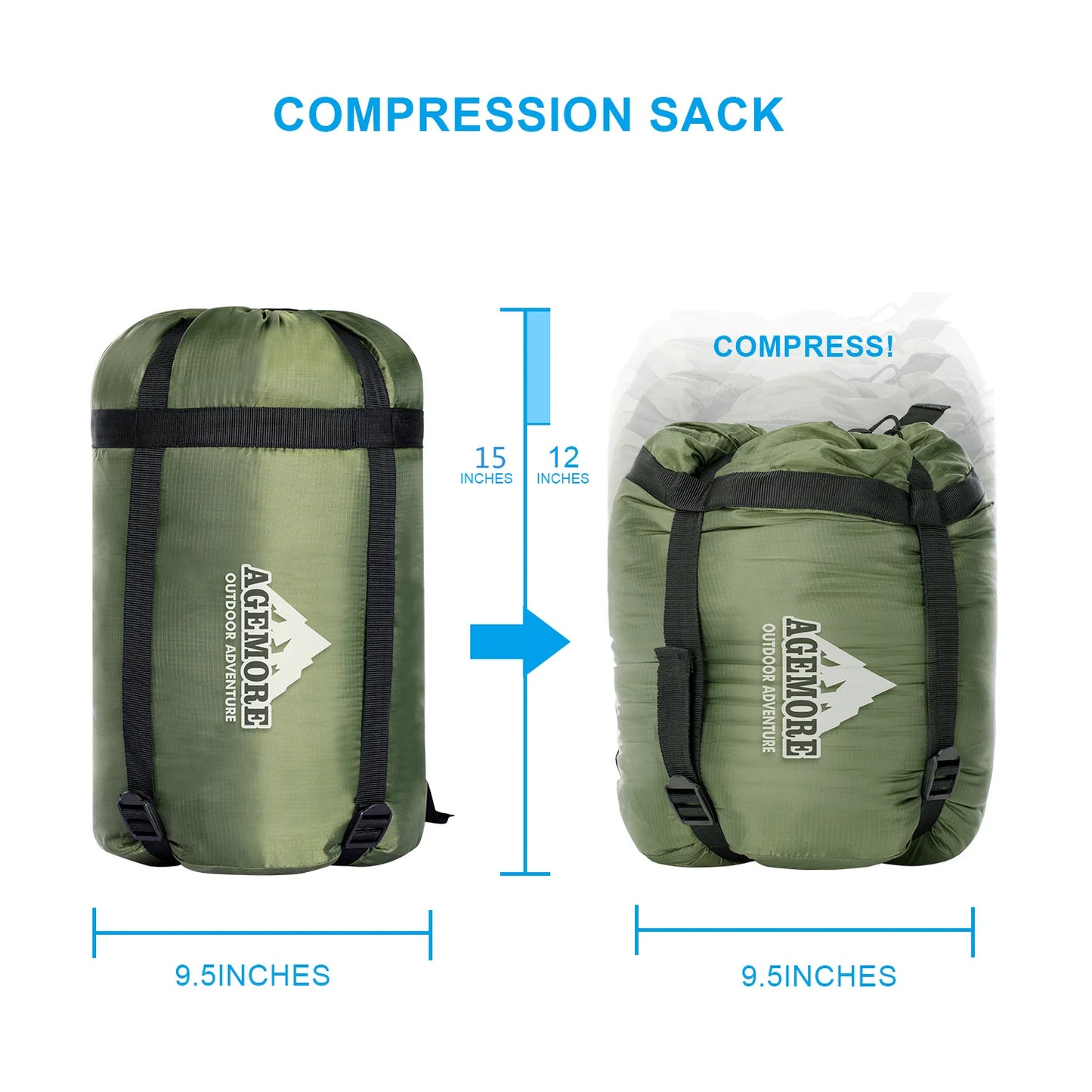 Agemore Outdoor Camping with Heating Pad