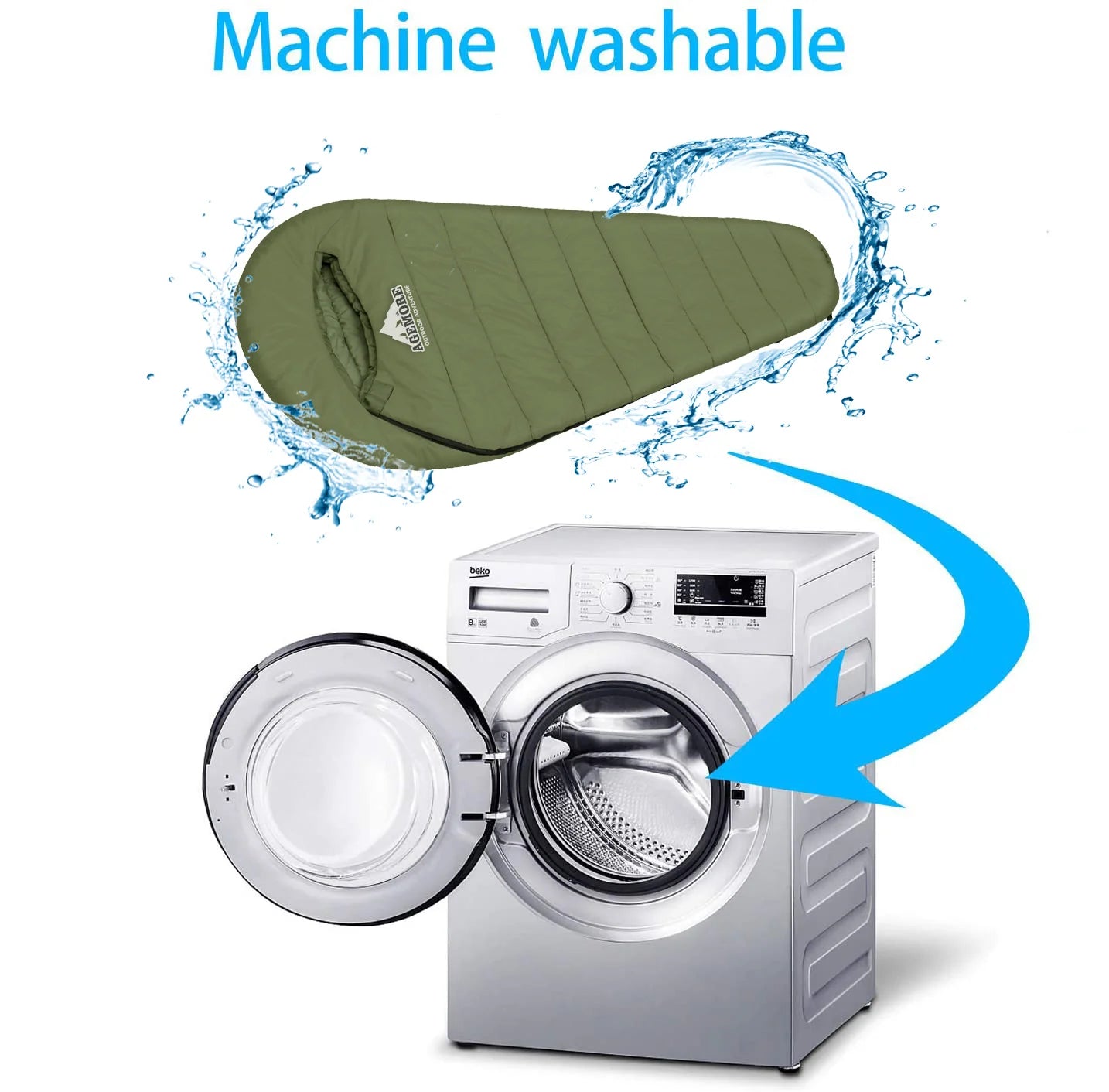 Agemore Outdoor Camping with Heating Pad