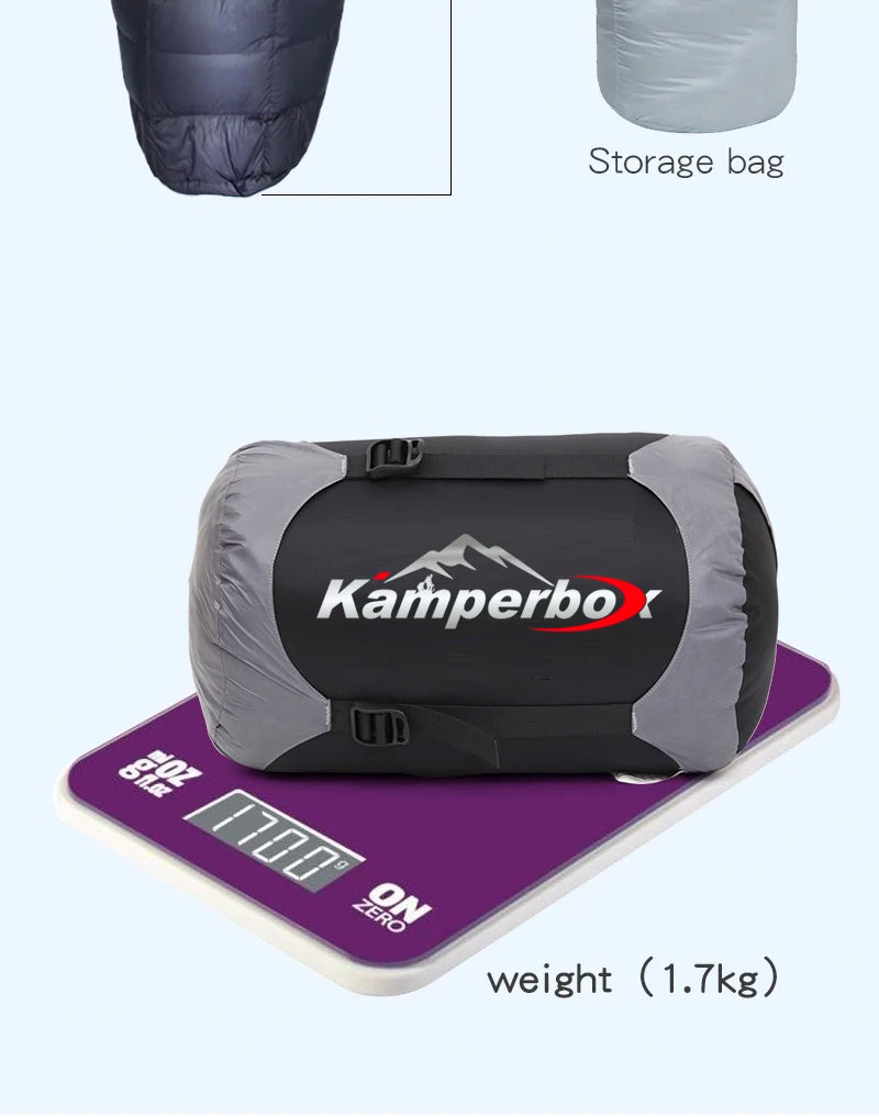 Kamperbox Goose Down Sleeping Bag Winter Sleeping Bag Down Winter Winter Sleeping Bag Goose