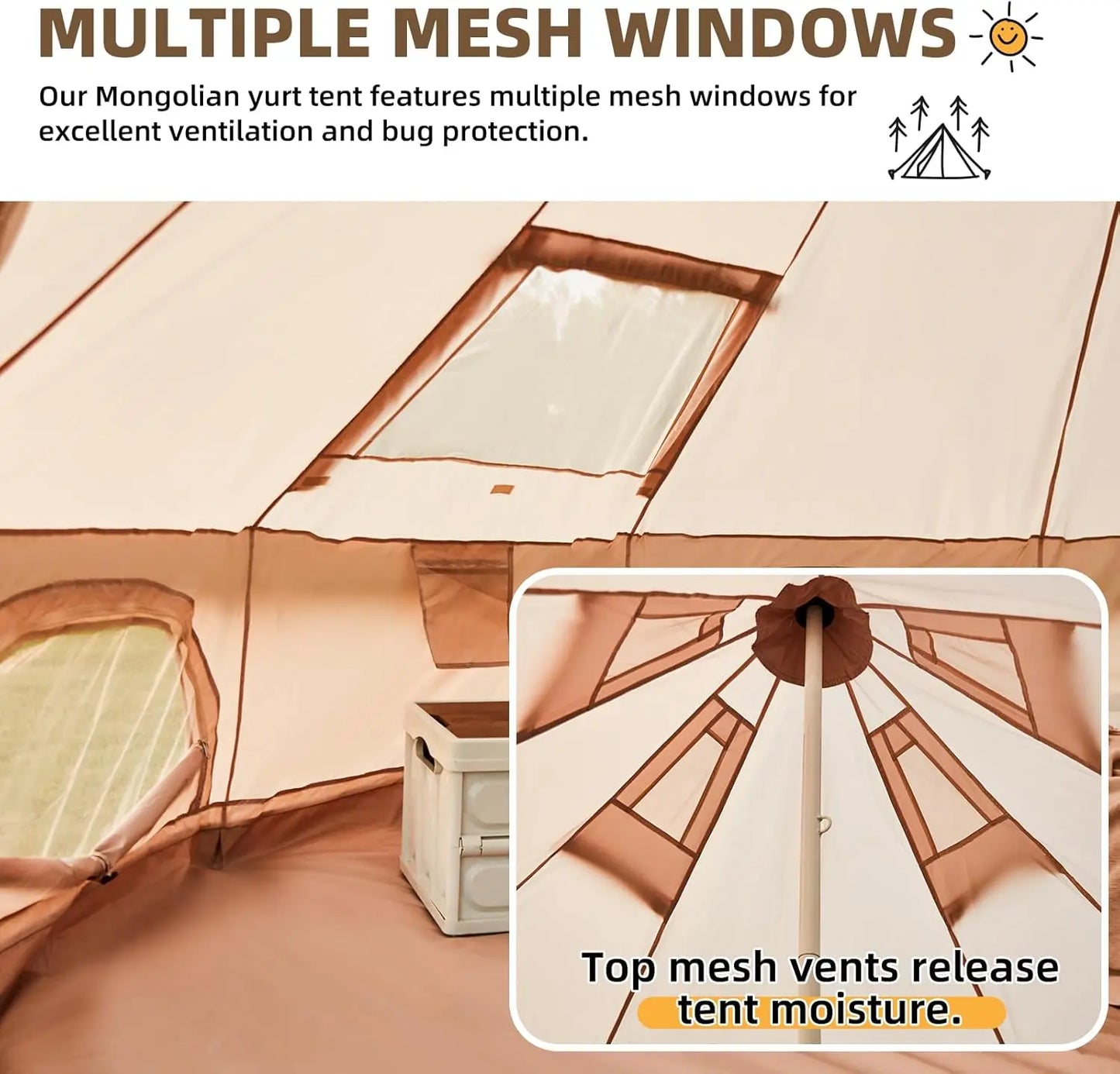 Yurt Tent 4/6 Person