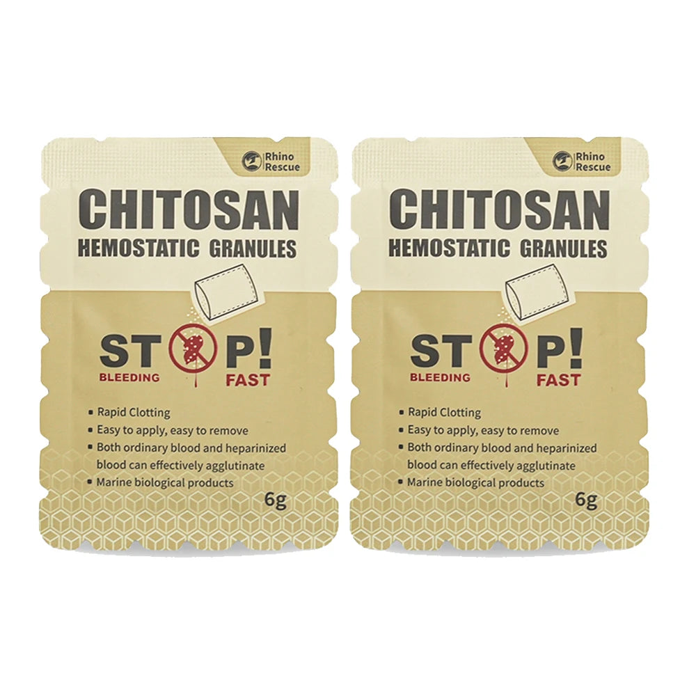 RHINO RESCUE Chitosan Hemostatic Powder (Quick Clot bleeding control)