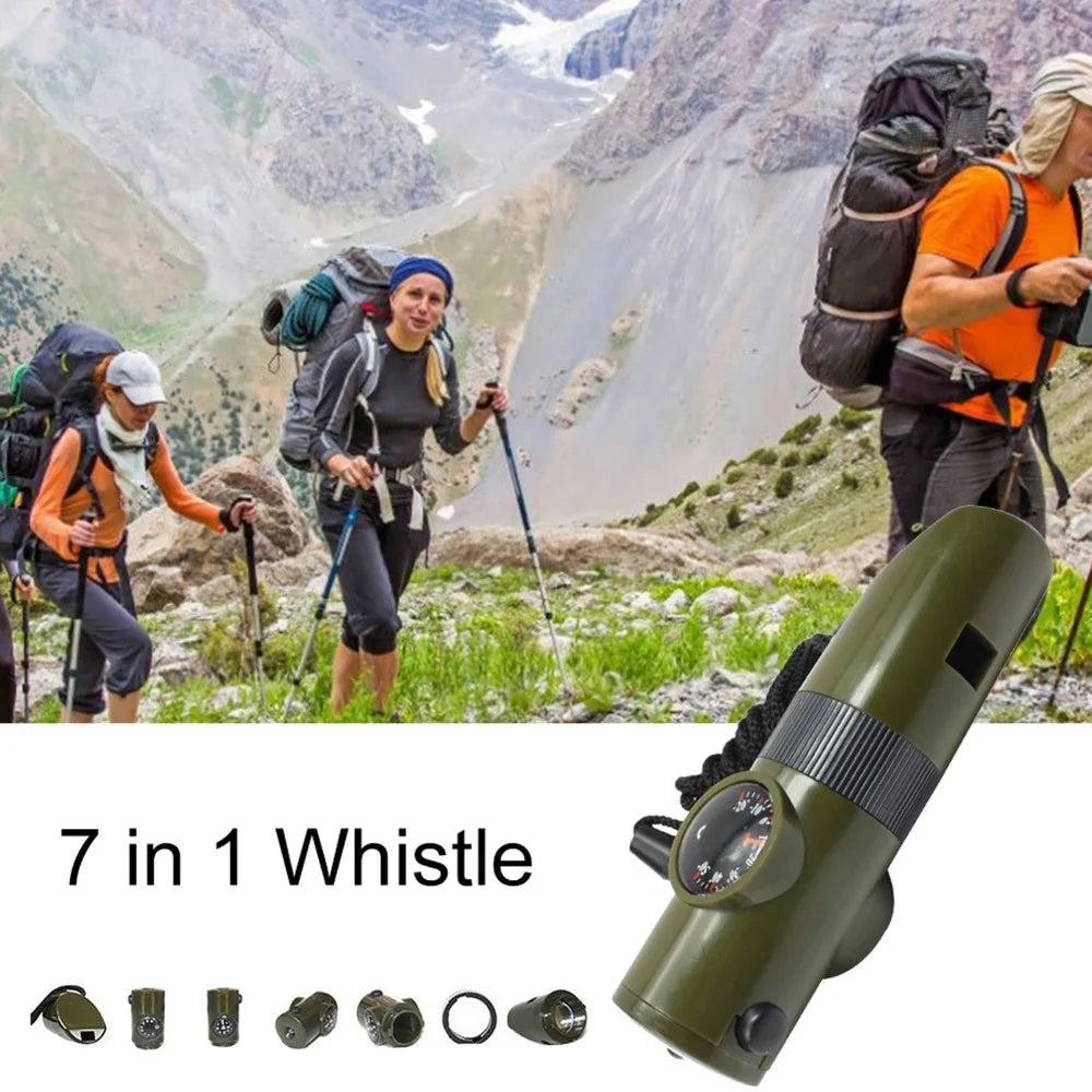 StoneGo 7 in 1 Jungle Survival Whistle