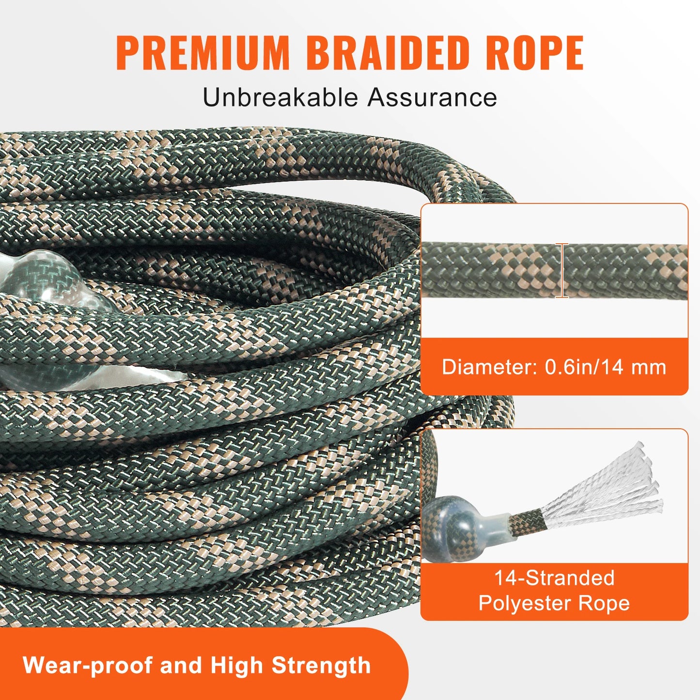 VEVOR Tree stand Safety Rope
