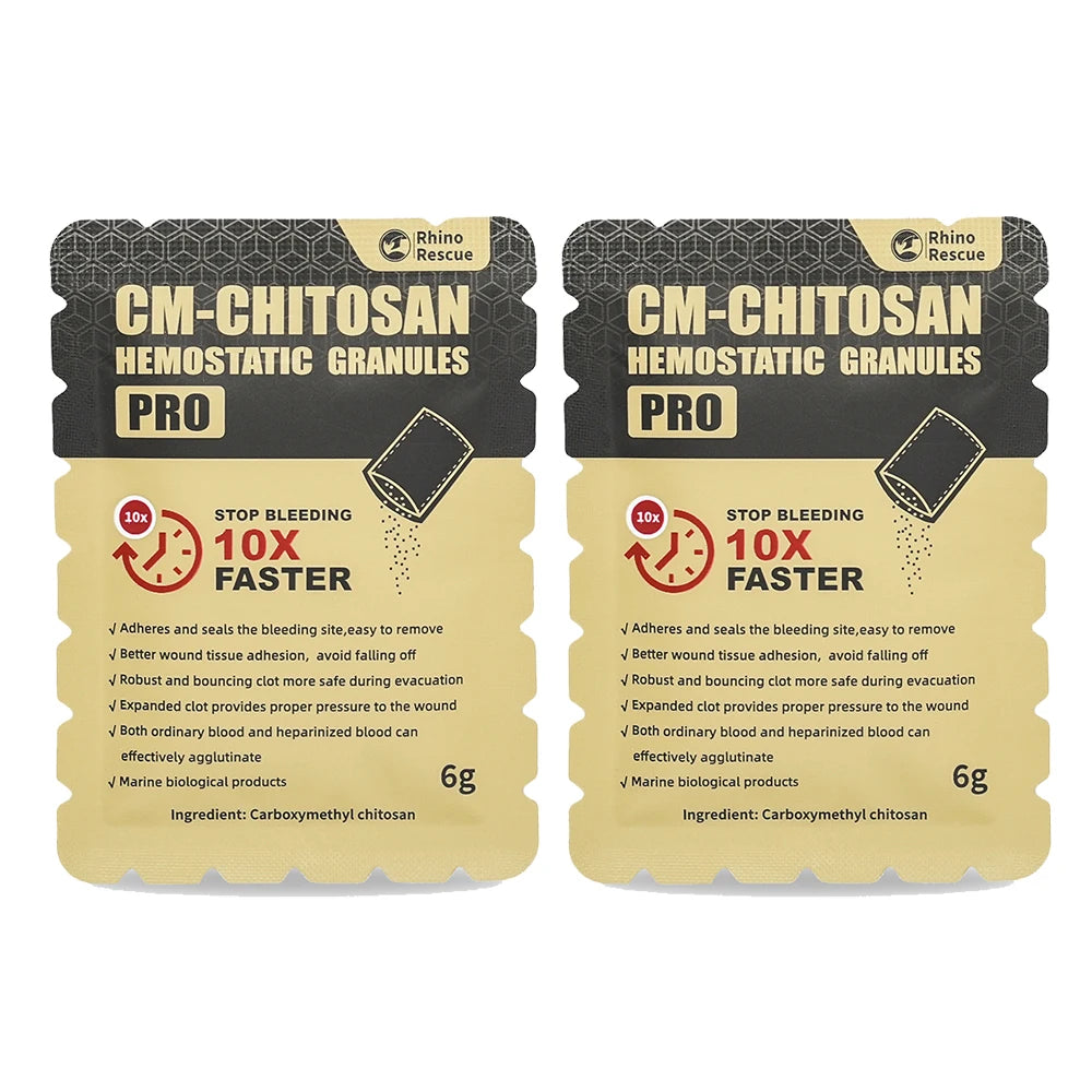 RHINO RESCUE Chitosan Hemostatic Powder (Quick Clot bleeding control)