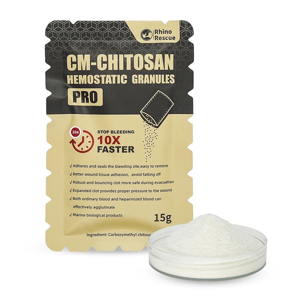 RHINO RESCUE Chitosan Hemostatic Powder (Quick Clot bleeding control)