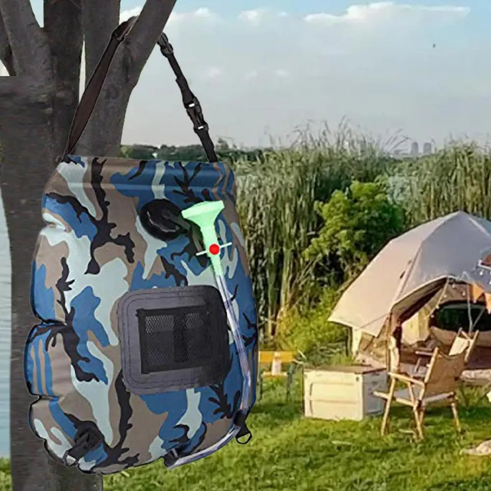 Portable Solar Camping Shower Bag, 20L