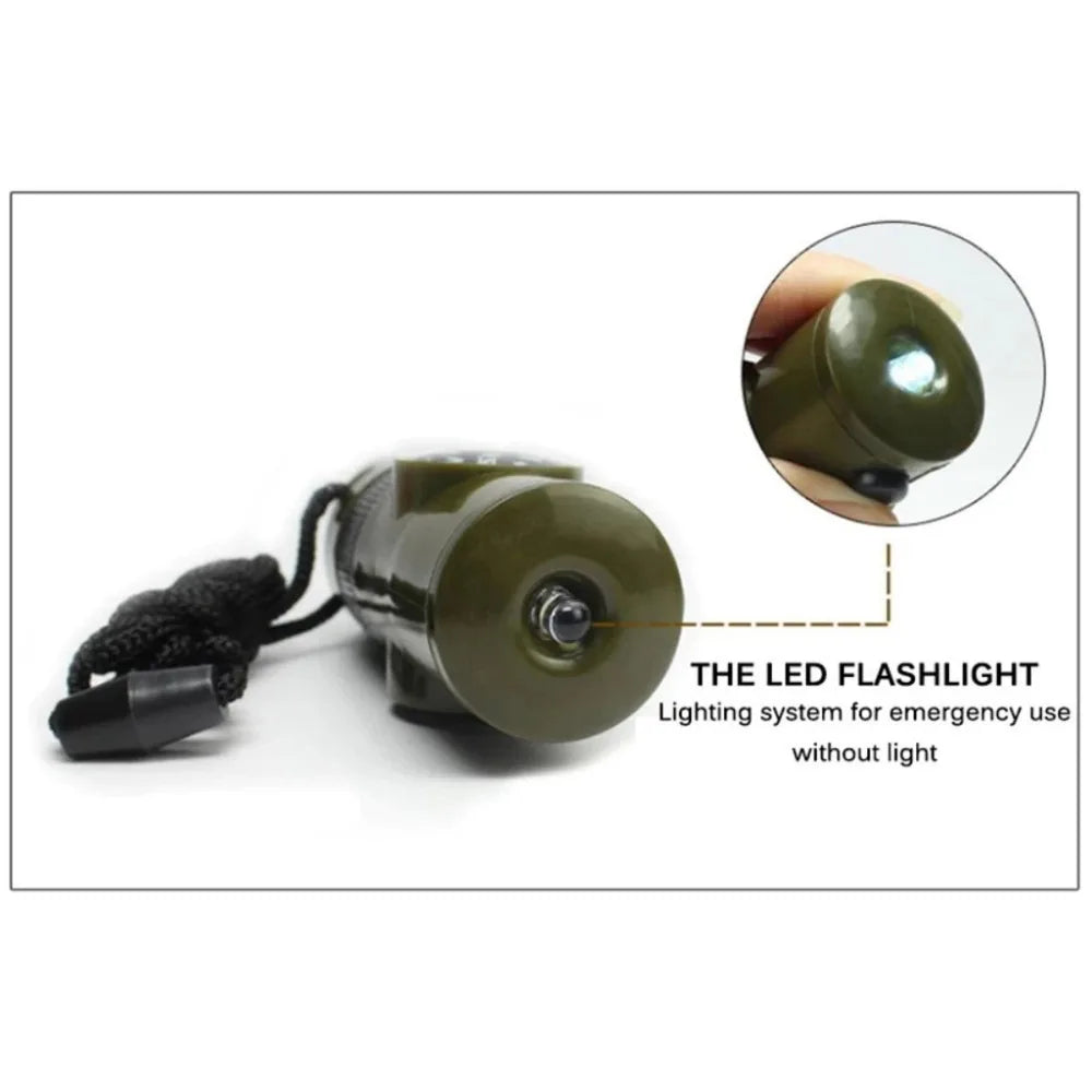 StoneGo 7 in 1 Jungle Survival Whistle