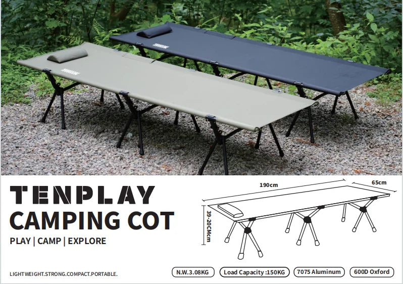 TENPLAY Ultra-Lightweight Pop-Up, Single-Person