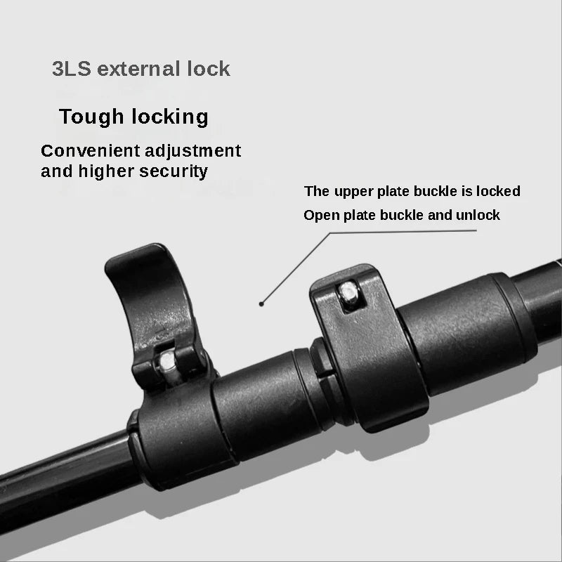 Alpenstocks Aluminum Outdoor Hiking Anti Shock Trekking Pole (1 Pole)