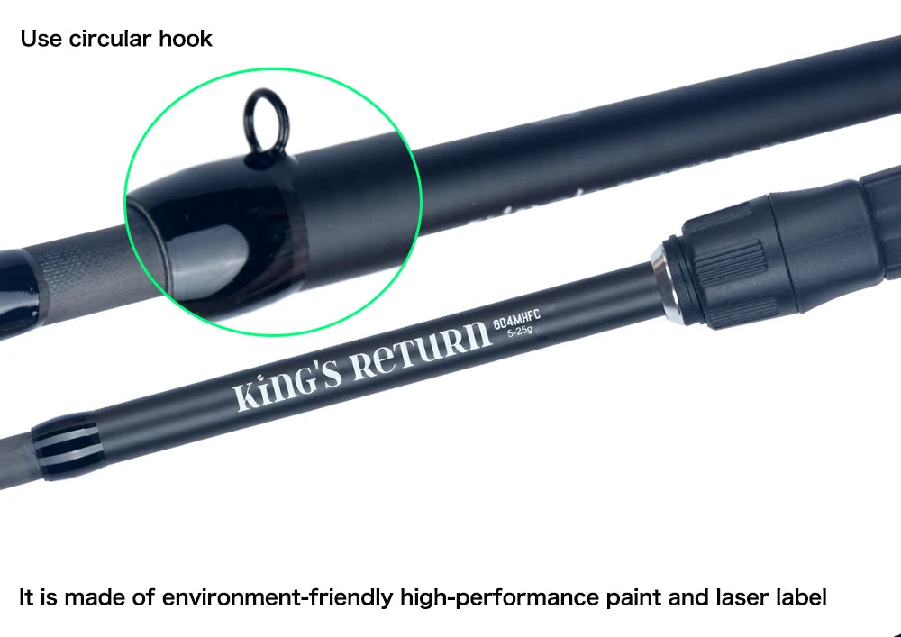 PHISHGER Spinning Fishing Rods for Baitcasting
