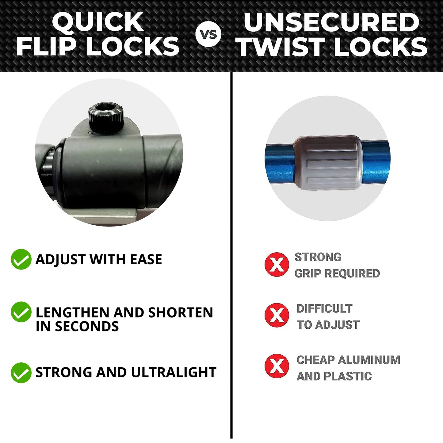 Lighten Up Trekking Poles