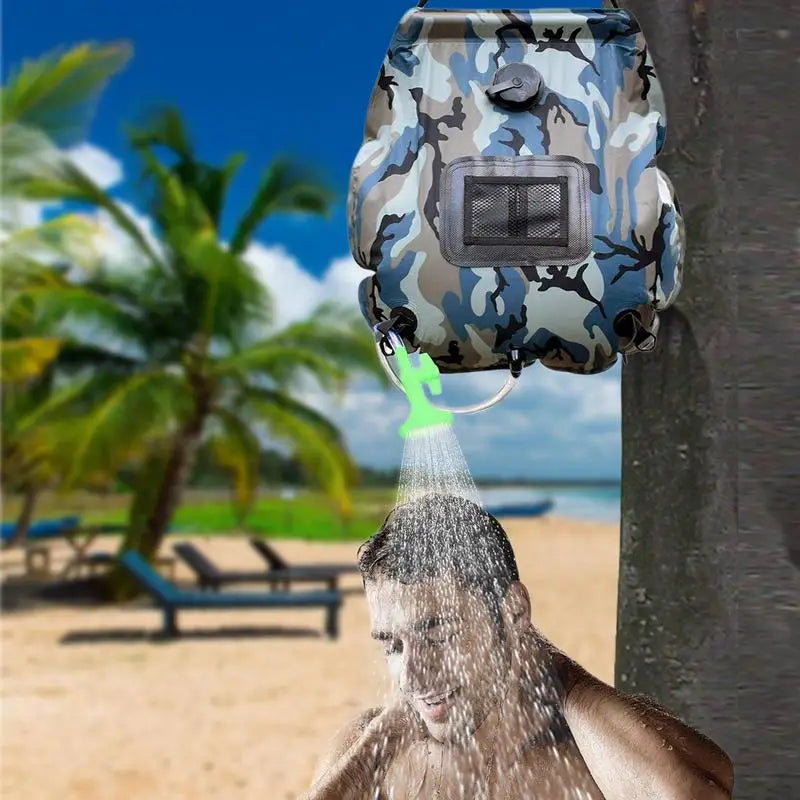 Portable Solar Camping Shower Bag, 20L