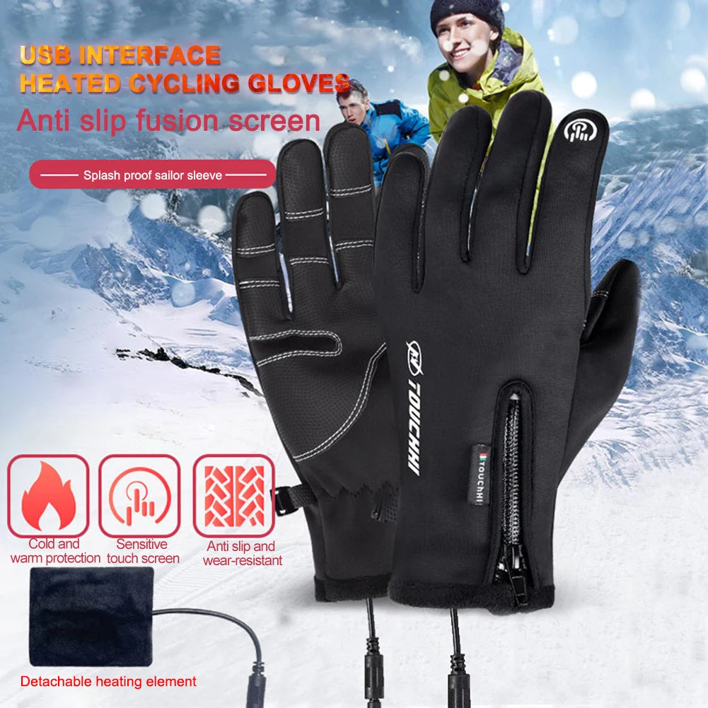 Touch HIRechargeable Thermal Winter Gloves