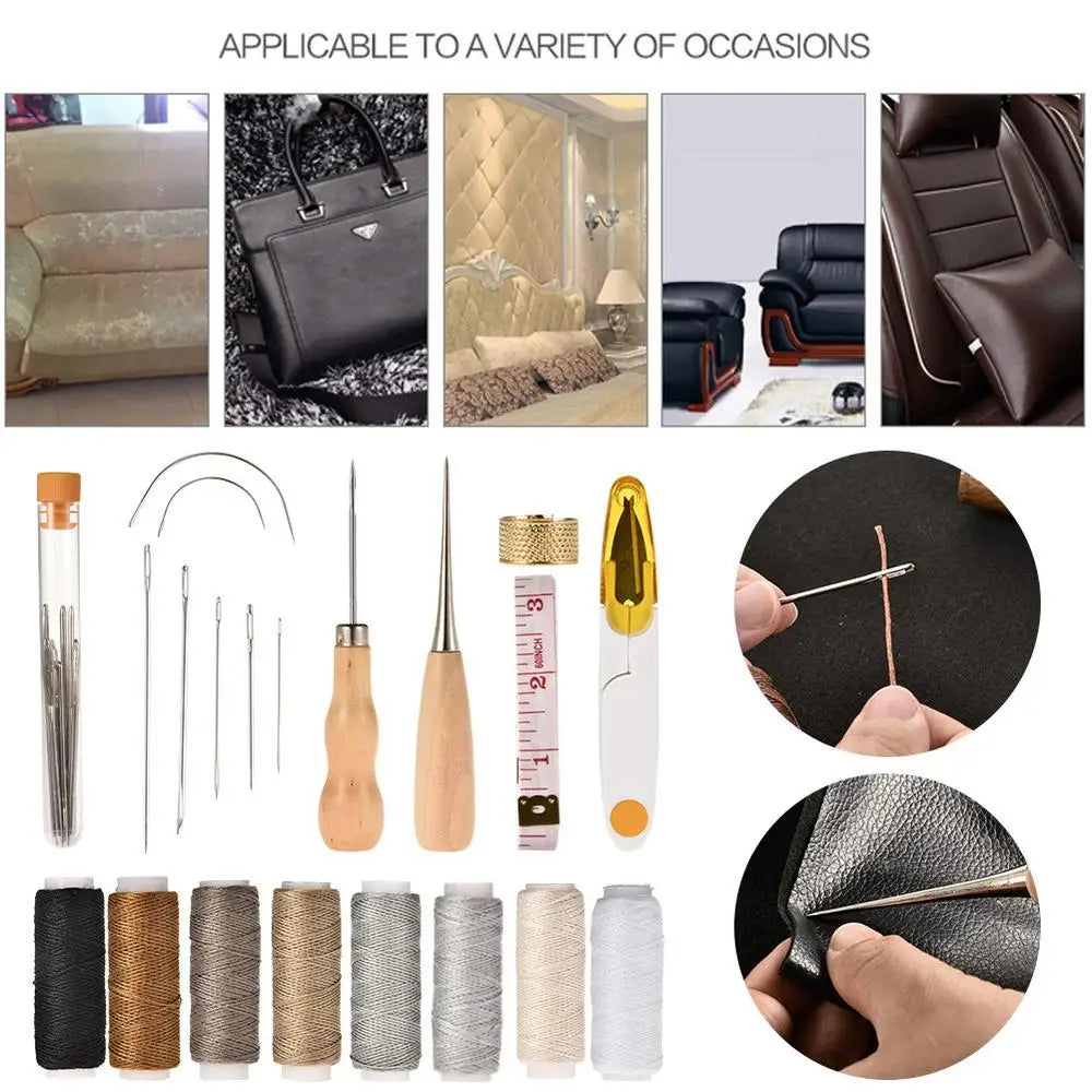 Hand Sewing Leather Craft Tool Kit (29pcs)