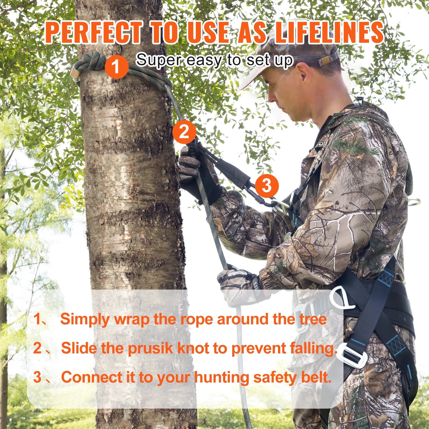 VEVOR Tree stand Safety Rope