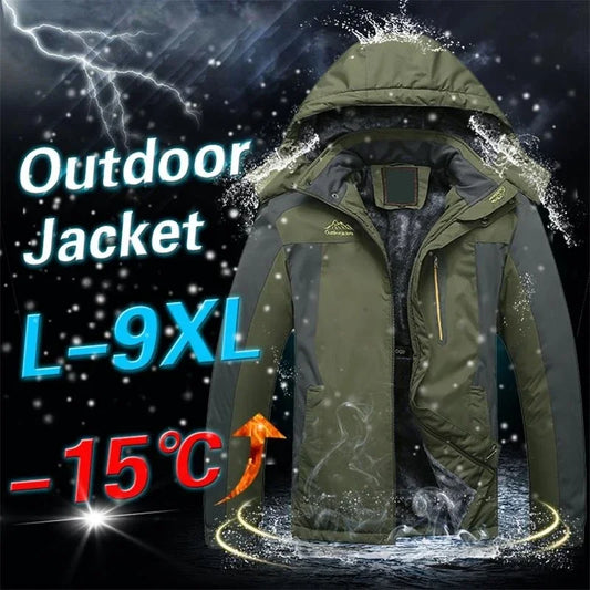 UETEEY Hooded Aviator Jacket