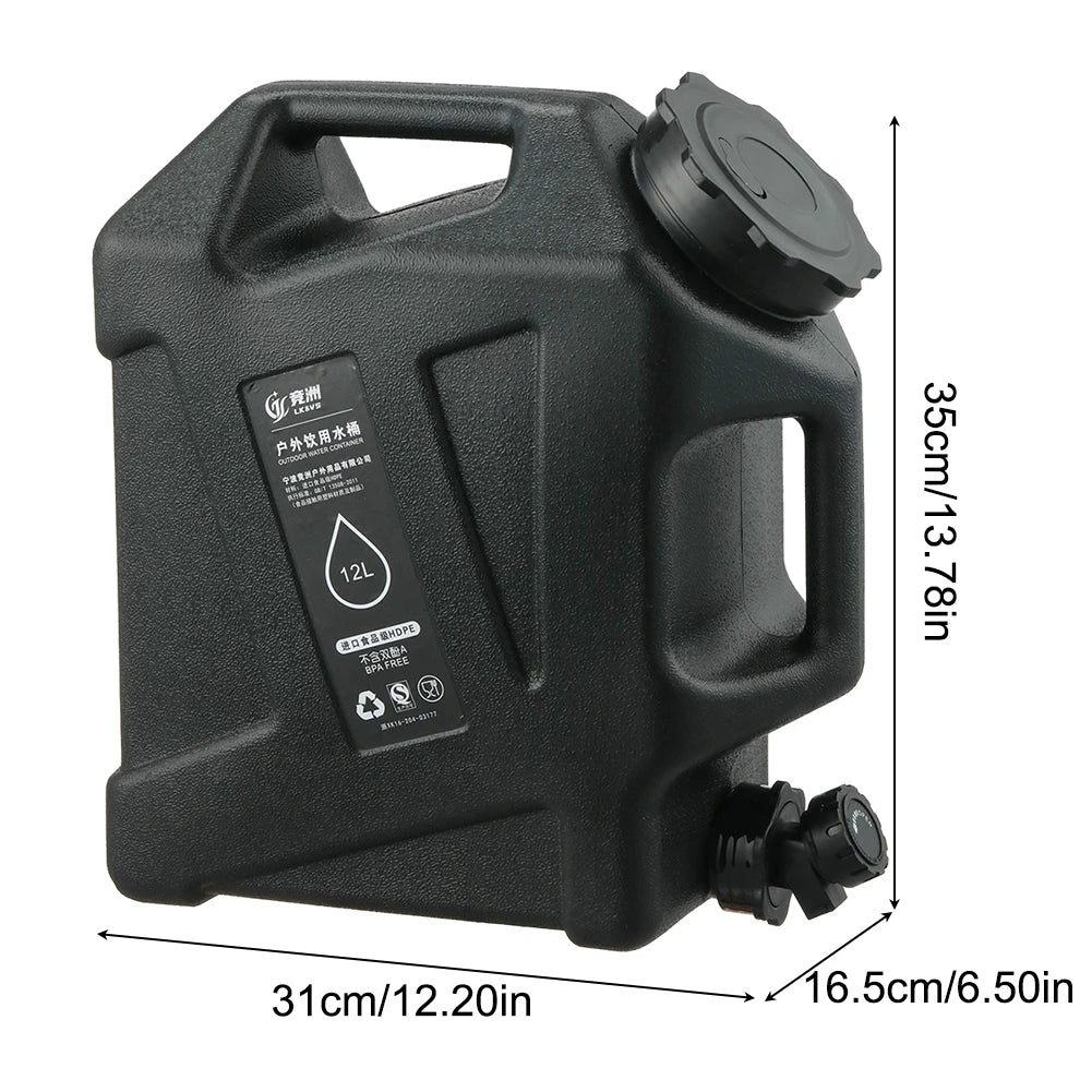 12L Large-Capacity Water Container