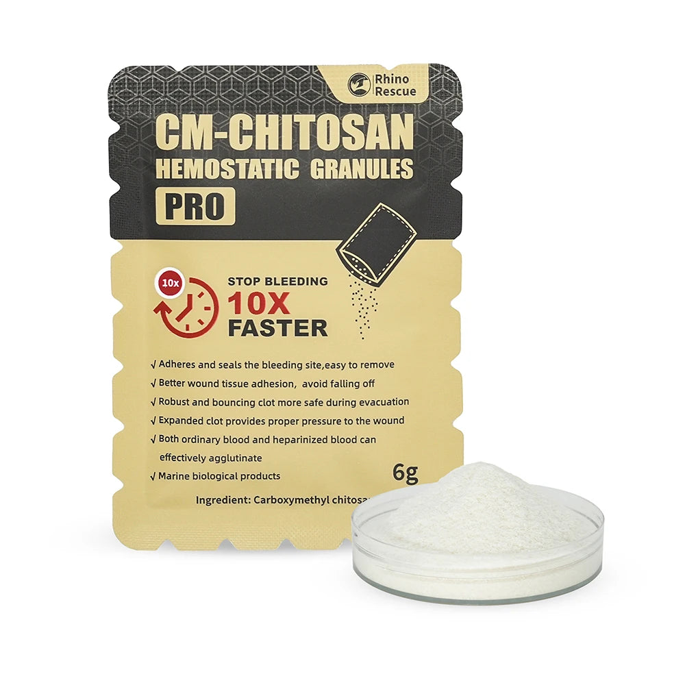 RHINO RESCUE Chitosan Hemostatic Powder (Quick Clot bleeding control)