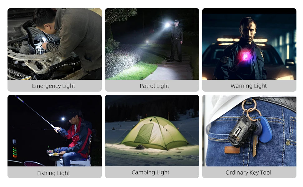 WARSUN SQ10 Mini LED Flashlight