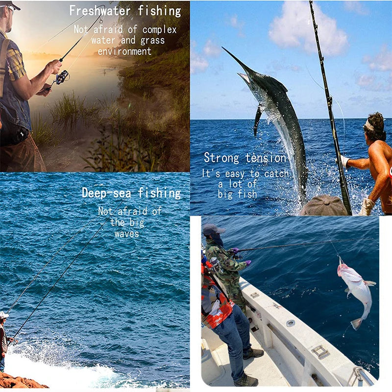 500m Big Size Monofilament Fishing Line Sea Fishing Nylon Fishing Line ($13.71-$32.99)