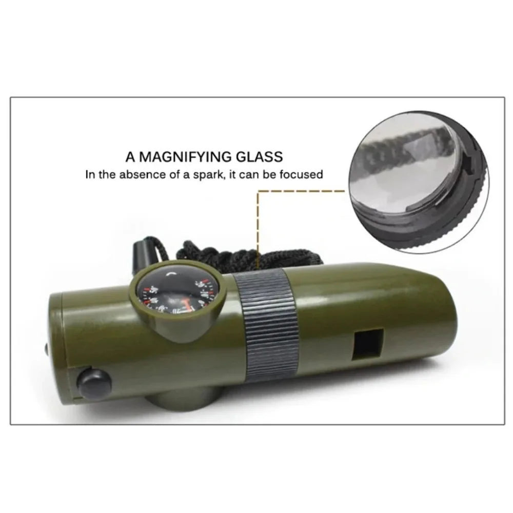 StoneGo 7 in 1 Jungle Survival Whistle