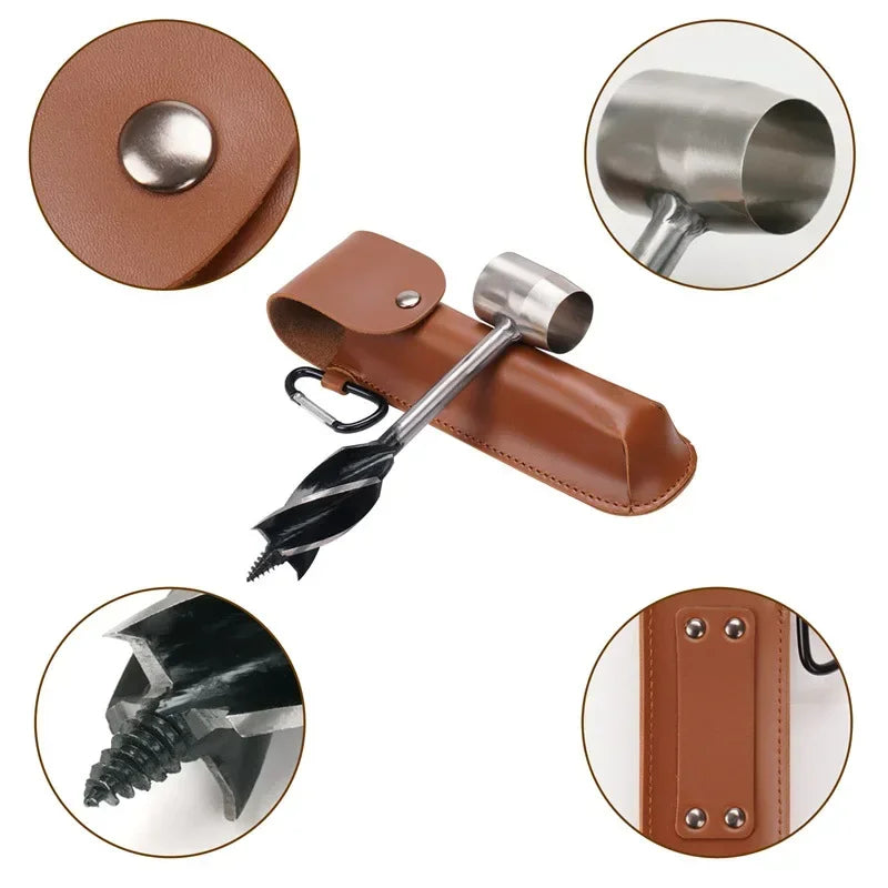 Bushcraft Survival Hand Drill/Auger