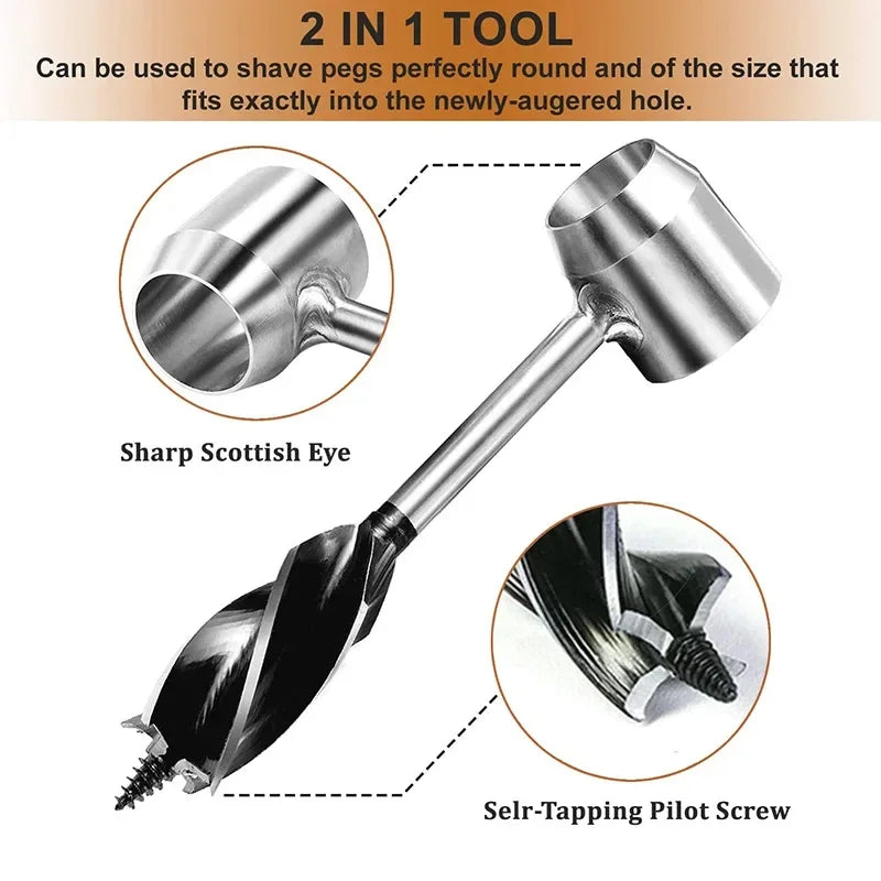 Bushcraft Survival Hand Drill/Auger