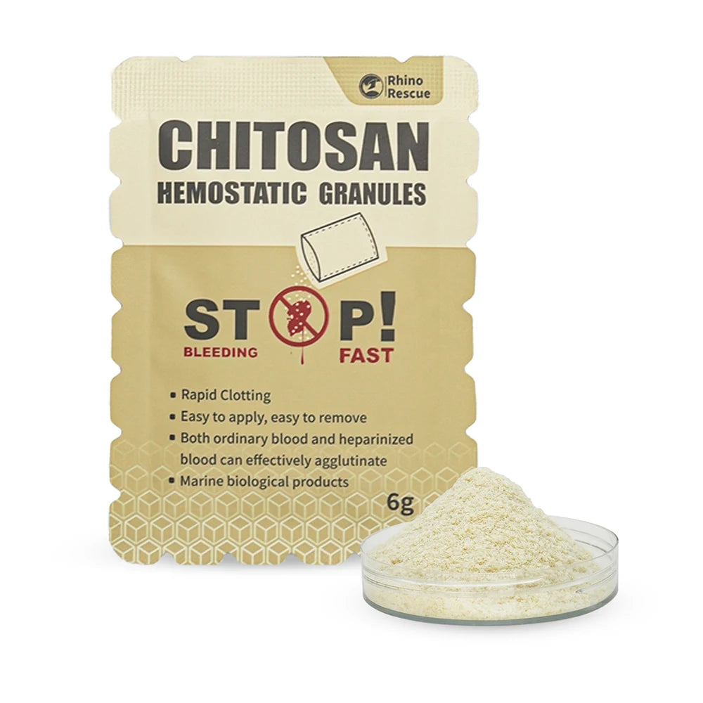 RHINO RESCUE Chitosan Hemostatic Powder (Quick Clot bleeding control)
