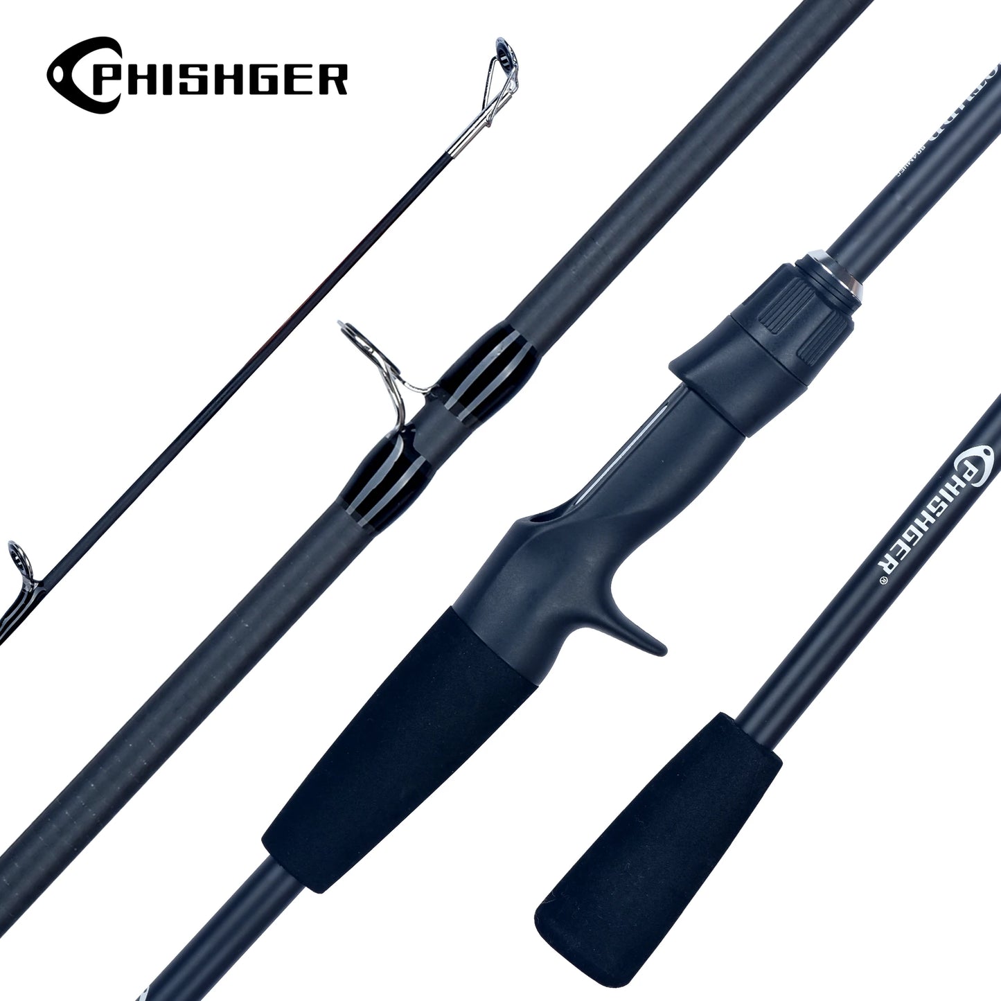 PHISHGER Spinning Fishing Rods for Baitcasting
