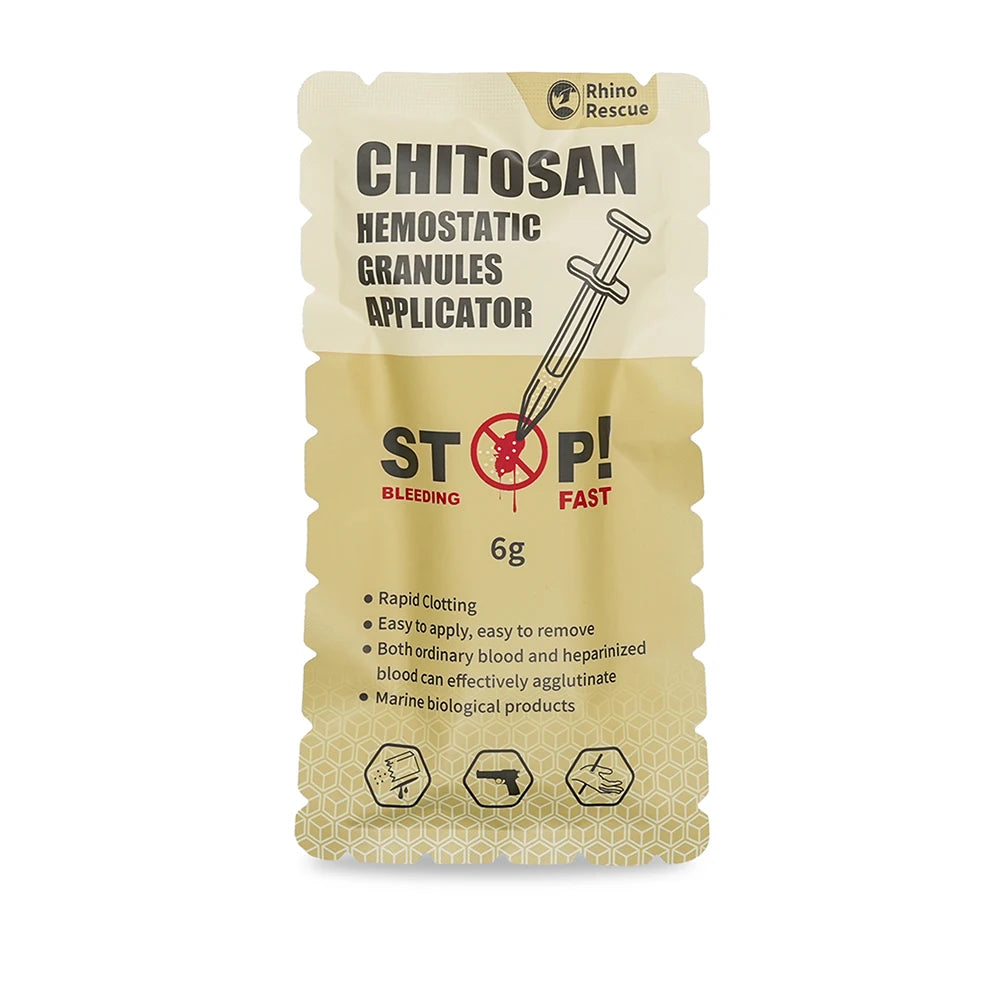 RHINO RESCUE Chitosan Hemostatic Powder (Quick Clot bleeding control)