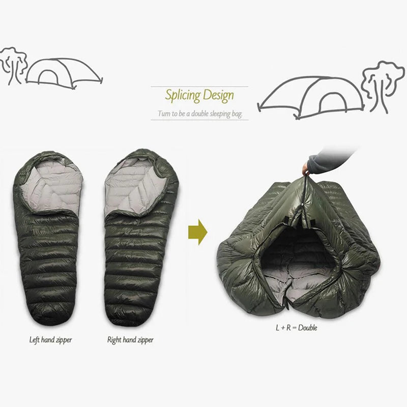 Kamperbox Cold Temperature Winter Sleeping Double Bag