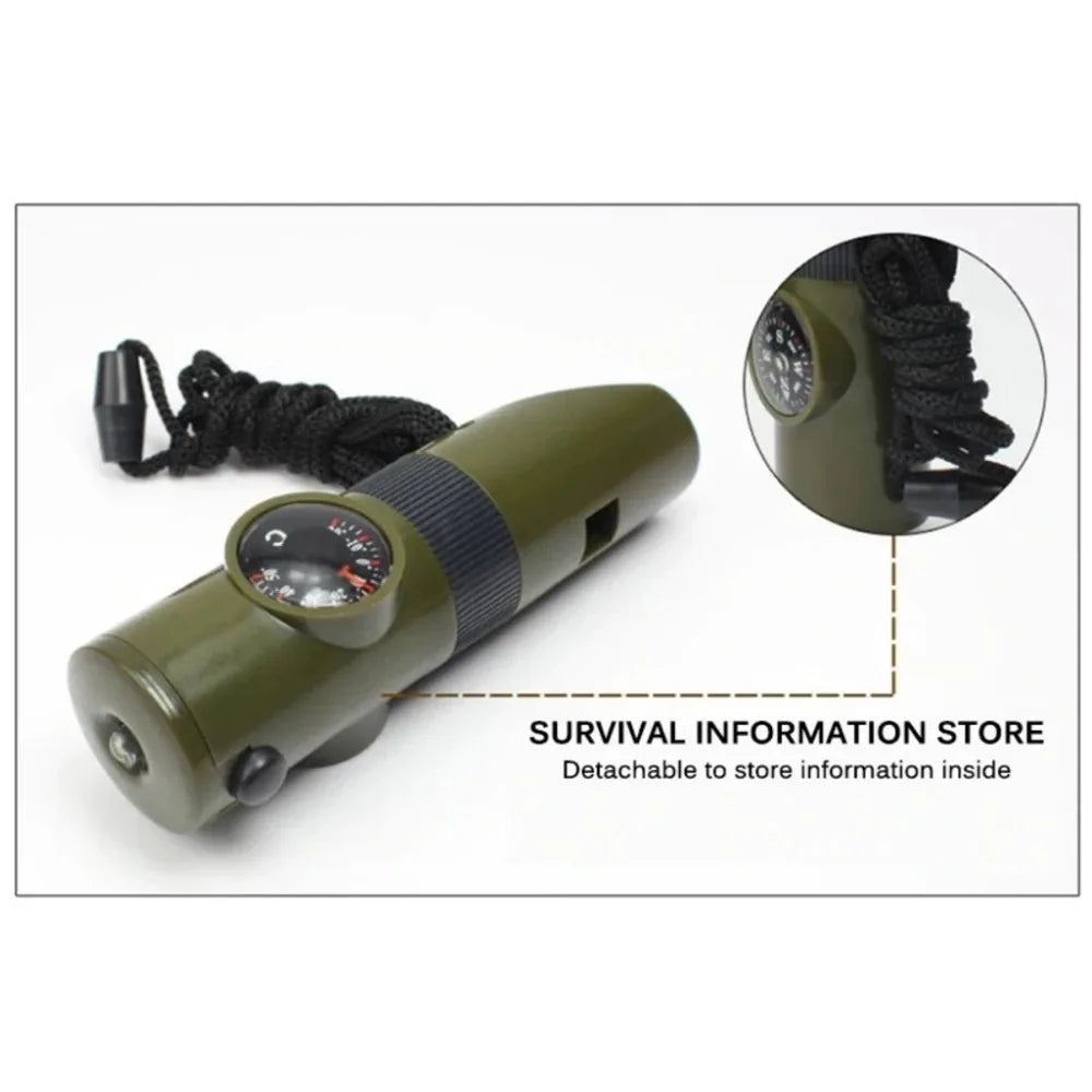StoneGo 7 in 1 Jungle Survival Whistle