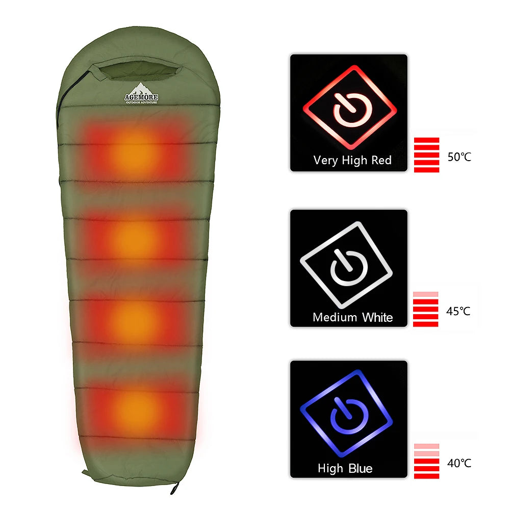 Agemore Outdoor Camping with Heating Pad