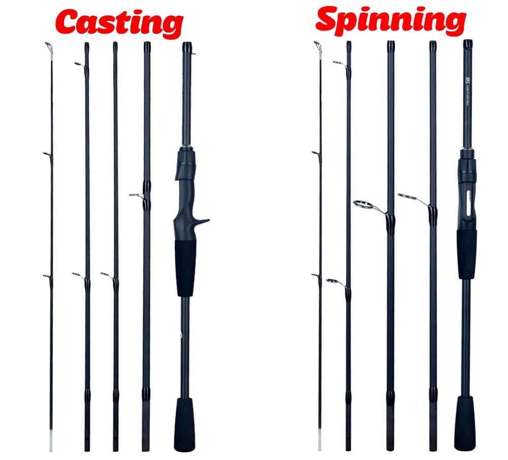 PHISHGER Spinning Fishing Rods for Baitcasting