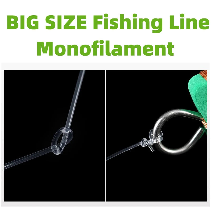500m Big Size Monofilament Fishing Line Sea Fishing Nylon Fishing Line ($13.71-$32.99)