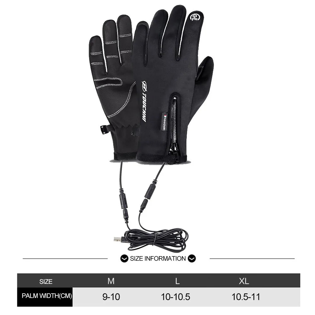 Touch HIRechargeable Thermal Winter Gloves