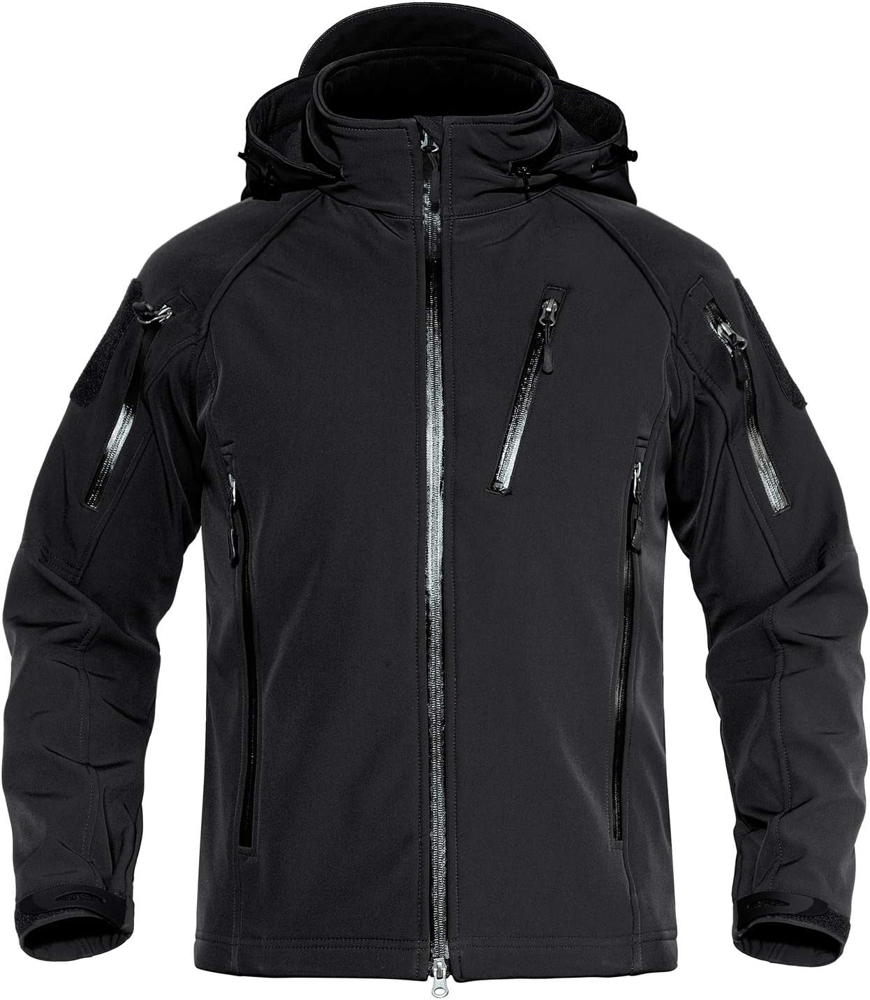TACVASEN Men's Tactical Winter Jacket - Water Resistant, Windproof, and Versatile for Outdoor Activities