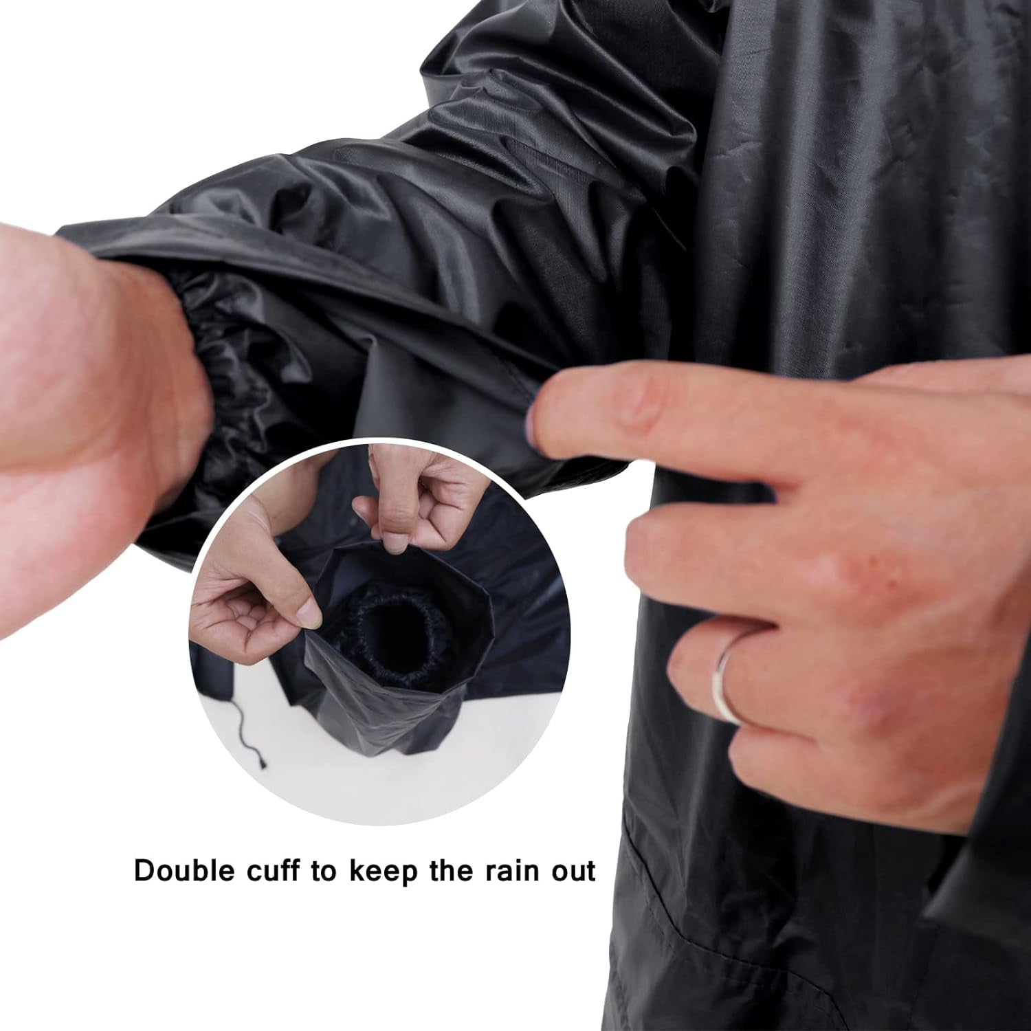 Waterproof Rain Suit for Men and Women - Lightweight Rainwear Jacket and Pants Set