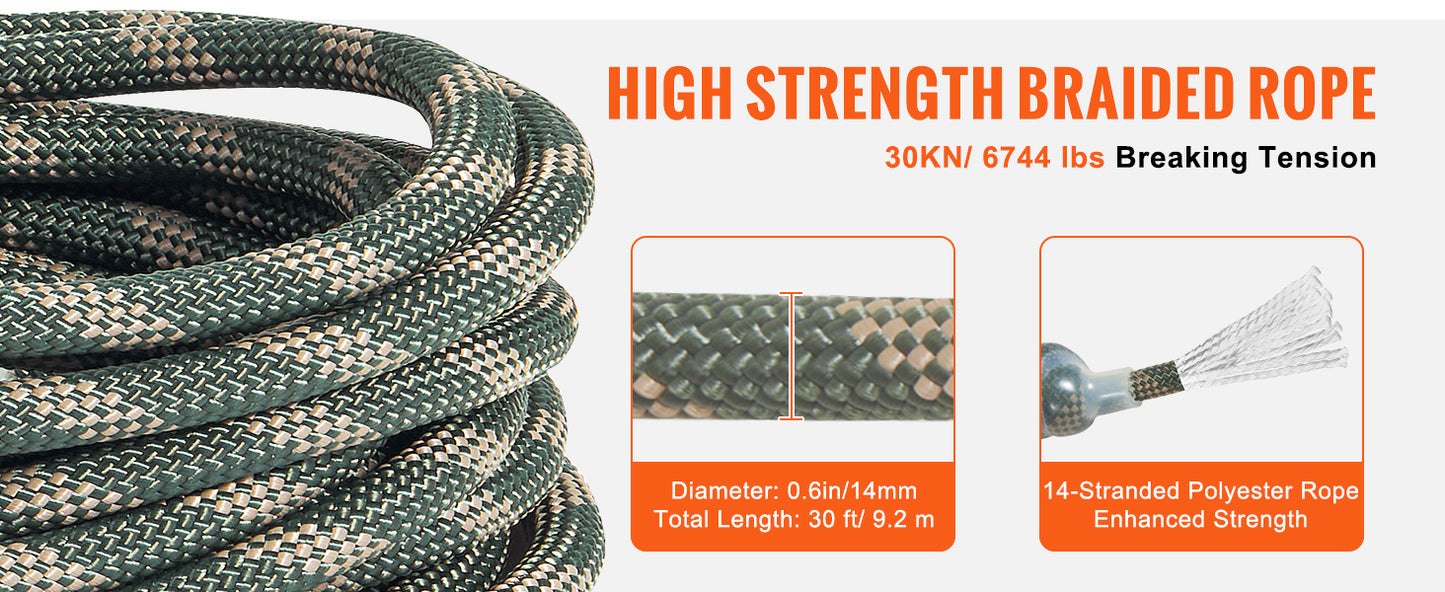 VEVOR Tree stand Safety Rope