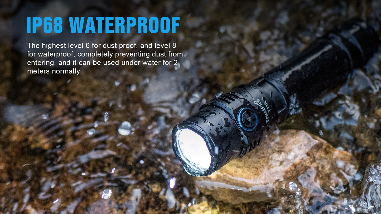 Trustfire T11R Tactical Led Flashlight, 1800 Lumen