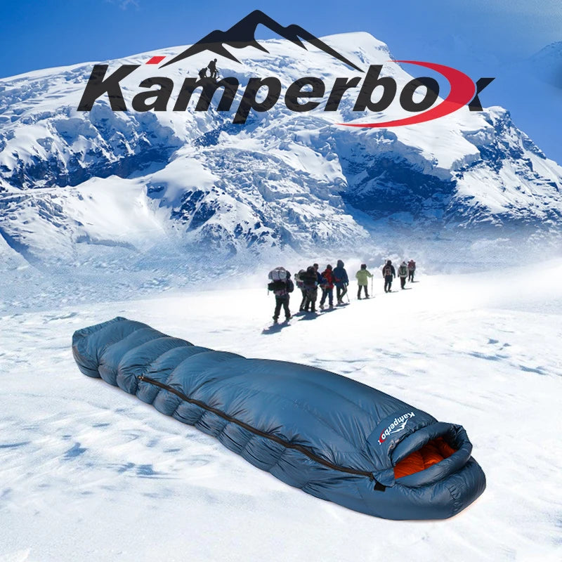 Kamperbox Elegance 700 Winter Down Sleeping Bag, Ultralight