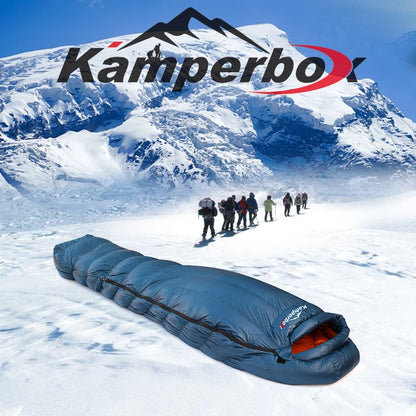 Kamperbox Elegance 700 Winter Down Sleeping Bag, Ultralight