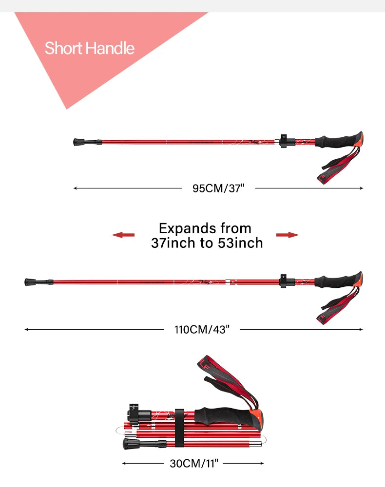 BSWOLF Nordic Ultralight Trekking Poles (2)