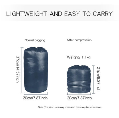 Kamperbox Elegance 700 Winter Down Sleeping Bag, Ultralight
