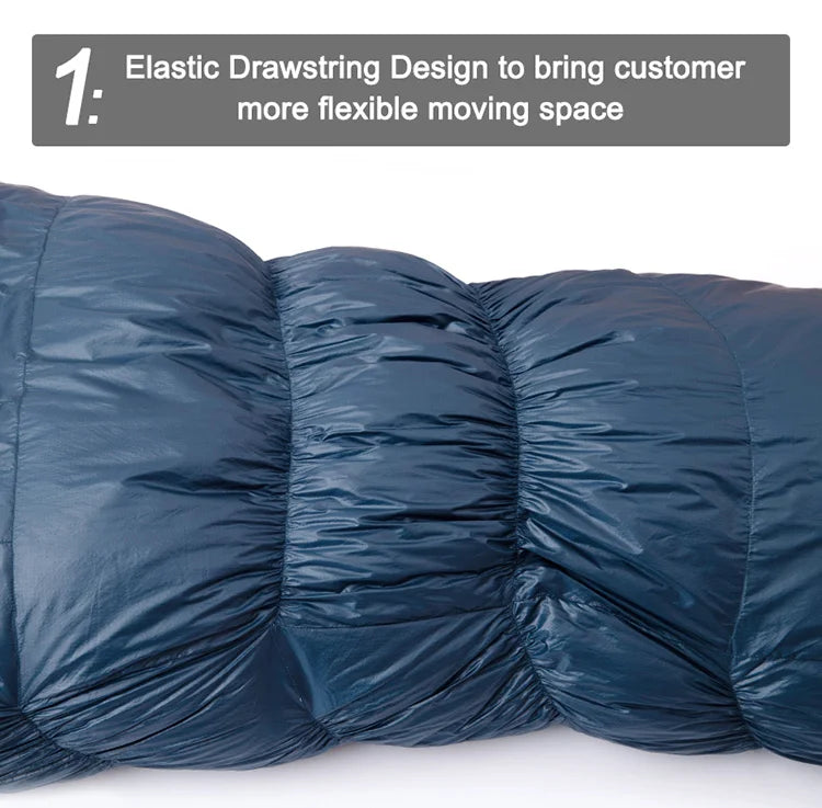 Kamperbox Elegance 700 Winter Down Sleeping Bag, Ultralight